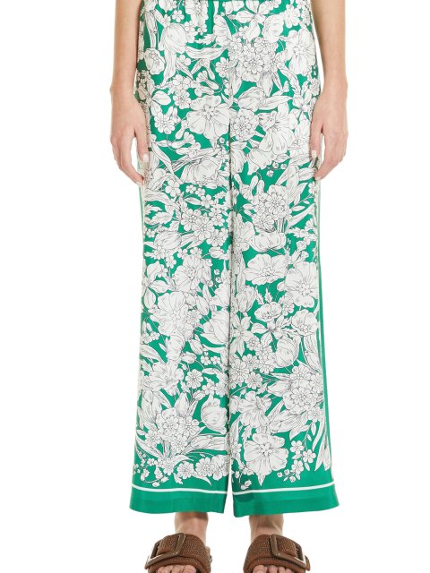 Зелені брюки WEEKEND MAX MARA : фото 1 - Invogue