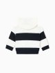 Біло-сині кофта, штани EMPORIO ARMANI KIDS з бавовни: фото 1 - Invogue