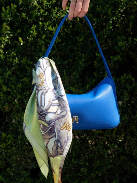 Платок с принтом OFAM: фото 1 - Invogue