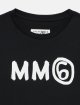 Синьо-біло-чорні футболки 3 шт MM6 Maison Margiela з бавовни: фото 3 - Invogue