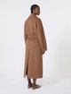 Светло-коричневое пальто Max Mara из шерсти: фото 4 - Invogue