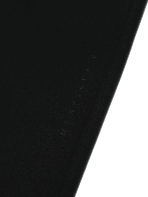 Чорні штани MM6 MAISON MARGIELA KIDS : фото 2 - Invogue