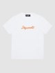 Біла футболка DSQUARED KID  з нашивкою логотипа: фото - Invogue