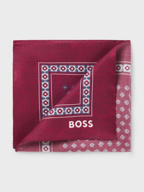 Червона хустка BOSS : фото - Invogue