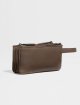 Коричневе портмоне ZEGNA зі шкіри: фото 2 - Invogue