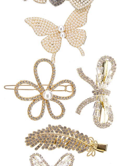 Белая заколка MONNALISA: фото 1 - Invogue