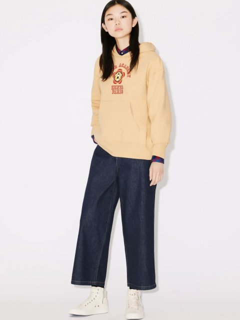 Бежевое худи KENZO: фото 4 - Invogue