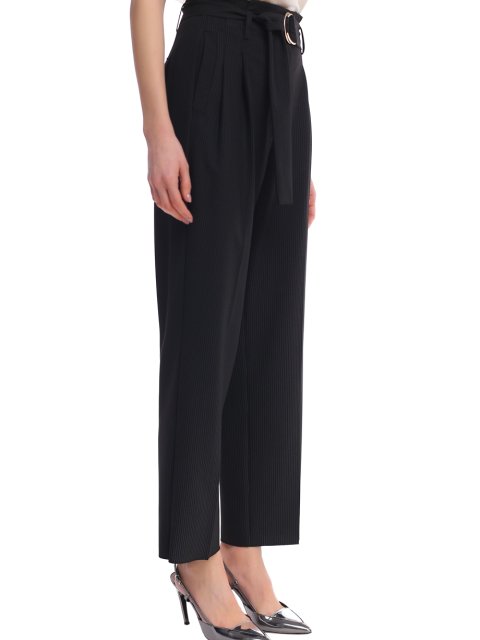 Чёрные брюки MARELLA: фото 5 - Invogue