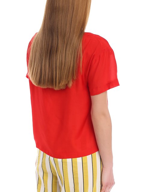 Бордова футболка MAX&CO : фото 6 - Invogue