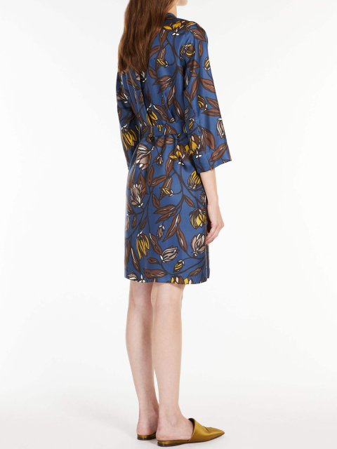 Синее платье MAX MARA: фото 2 - Invogue