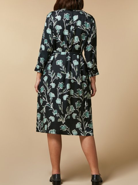 Чорна сукня MARINA RINALDI : фото 2 - Invogue