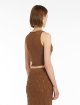 Коричневий топ MAX MARA : фото 2 - Invogue