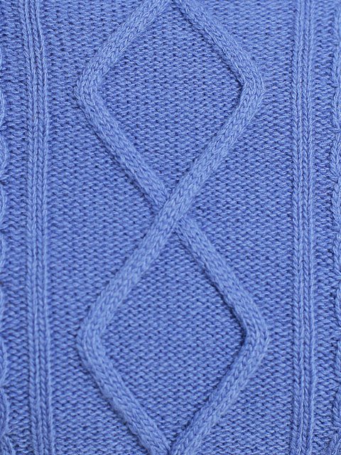 Синий свитер WEEKEND MAX MARA: фото 4 - Invogue