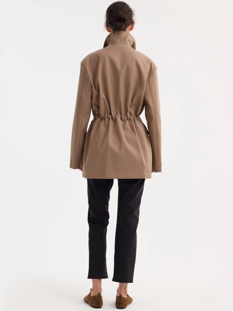 Бежевая куртка Róhe из хлопка: фото 3 - Invogue