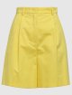 Жёлтые шорты WEEKEND MAX MARA: фото - Invogue