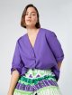 Різнокольорові брюки Marina Rinaldi з еластичної бавовни: фото 4 - Invogue