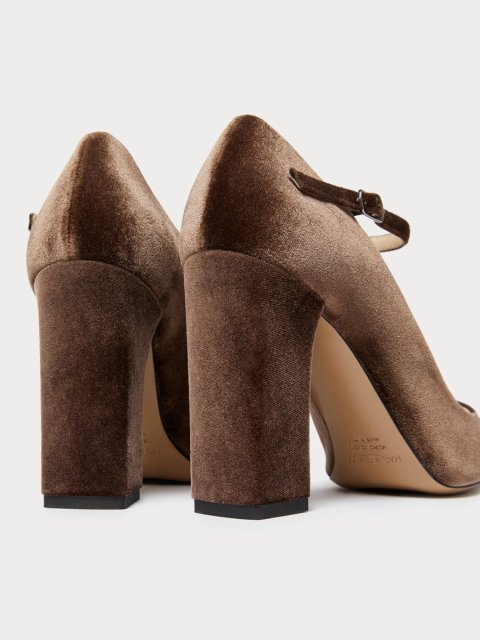 Тёмно-серые туфли MARINA RINALDI : фото 3 - Invogue