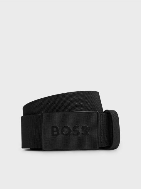 Чорний ремінь BOSS : фото - Invogue