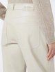 Бежеві брюки MAX MARA з екошкіри: фото 4 - Invogue