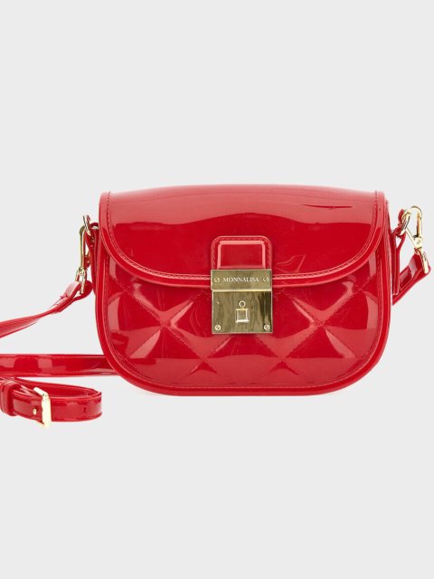 Красная сумка MONNALISA: фото - Invogue