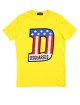 Жёлтая футболка DSQUARED KID: фото 2 - Invogue