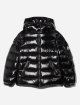 Чёрная куртка MONCLER ENFANT: фото - Invogue