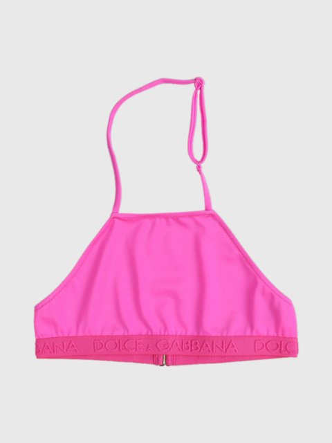 Розовый топ DOLCE&GABBANA KIDS: фото - Invogue