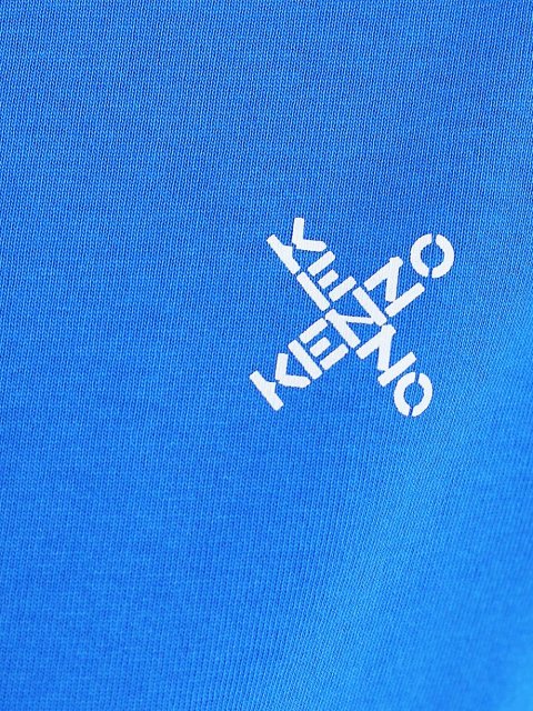 Бирюзовое платье KENZO: фото 6 - Invogue
