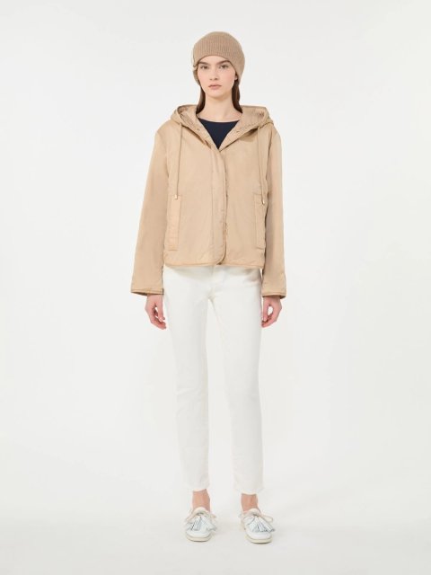 Бежева куртка WEEKEND MAX MARA з водовідштовхувальної тканини: фото 1 - Invogue