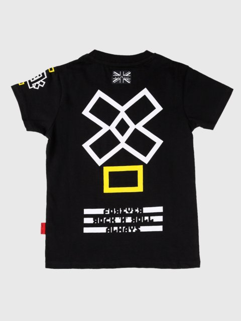 Чёрная футболка JOHN RICHMOND JUNIOR: фото 1 - Invogue