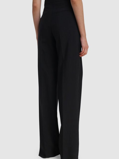 Чёрные брюки MAX MARA: фото 4 - Invogue
