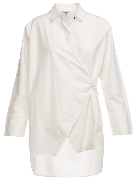 Біла сорочка GANNI : фото 2 - Invogue