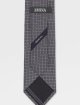 Темно-синий галстук Zegna из шелка в микропринт: фото 1 - Invogue
