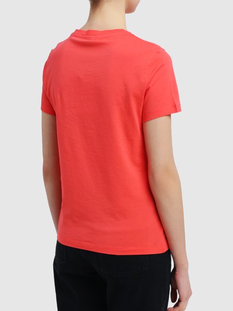 Оранжевая футболка KENZO: фото 4 - Invogue