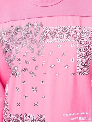 Розовый свитшот KENZO: фото 3 - Invogue