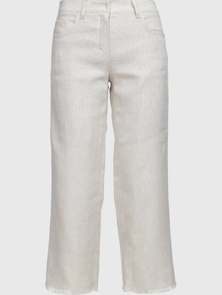 Кремові брюки MAX MARA : фото - Invogue
