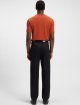 Оранжевая футболка BOSS из хлопка: фото 3 - Invogue