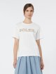 Біла футболка з принтом Weekend Max Mara з бавовни: фото 2 - Invogue