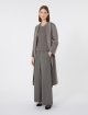 Сірий топ MAX MARA з бавовняної пряжі: фото 1 - Invogue