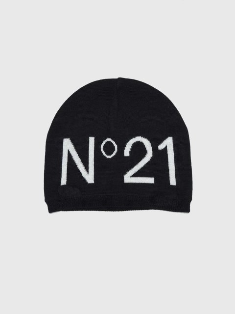 Чорна шапка № 21 KIDS : фото - Invogue