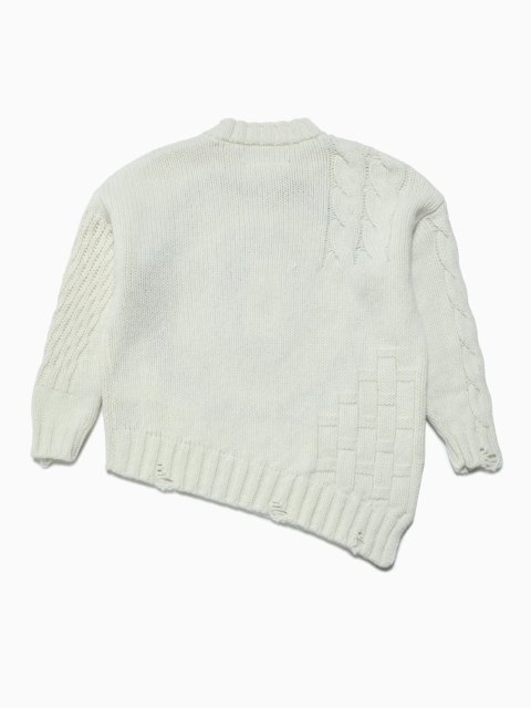 Білий светр MM6 MAISON MARGIELA KIDS : фото 1 - Invogue