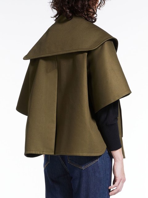 Зелене пончо MAX MARA : фото 2 - Invogue