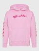 Розовая толстовка OFF-WHITE KIDS: фото - Invogue