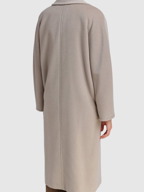 Кремовое пальто MAX MARA из шерсти и кашемира: фото 4 - Invogue