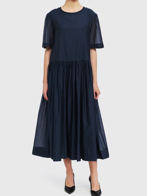 Чёрное платье MAX MARA: фото 1 - Invogue