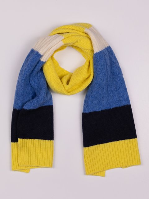 Синій шарф IL GUFO : фото - Invogue