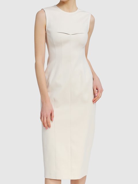 Молочна сукня SPORTMAX : фото 3 - Invogue