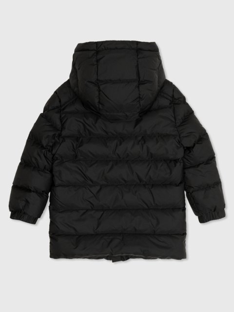 Чорне пальто MONCLER ENFANT : фото 1 - Invogue