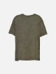 Футболка кольору хакі MM6 Maison Margiela з бавовни: фото - Invogue