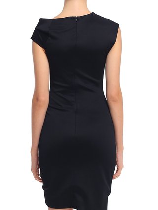 Чёрное платье HELMUT LANG: фото 6 - Invogue